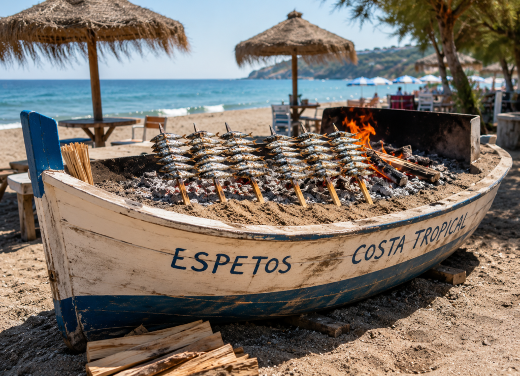 Los espetos de sardinas
