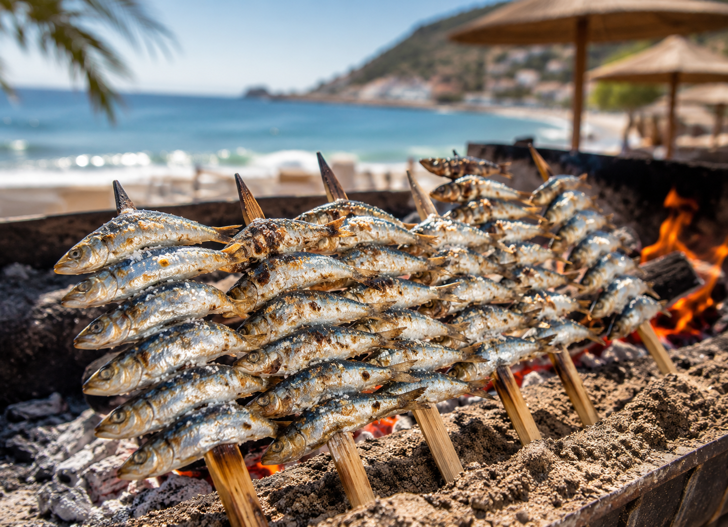 Los espetos de sardinas