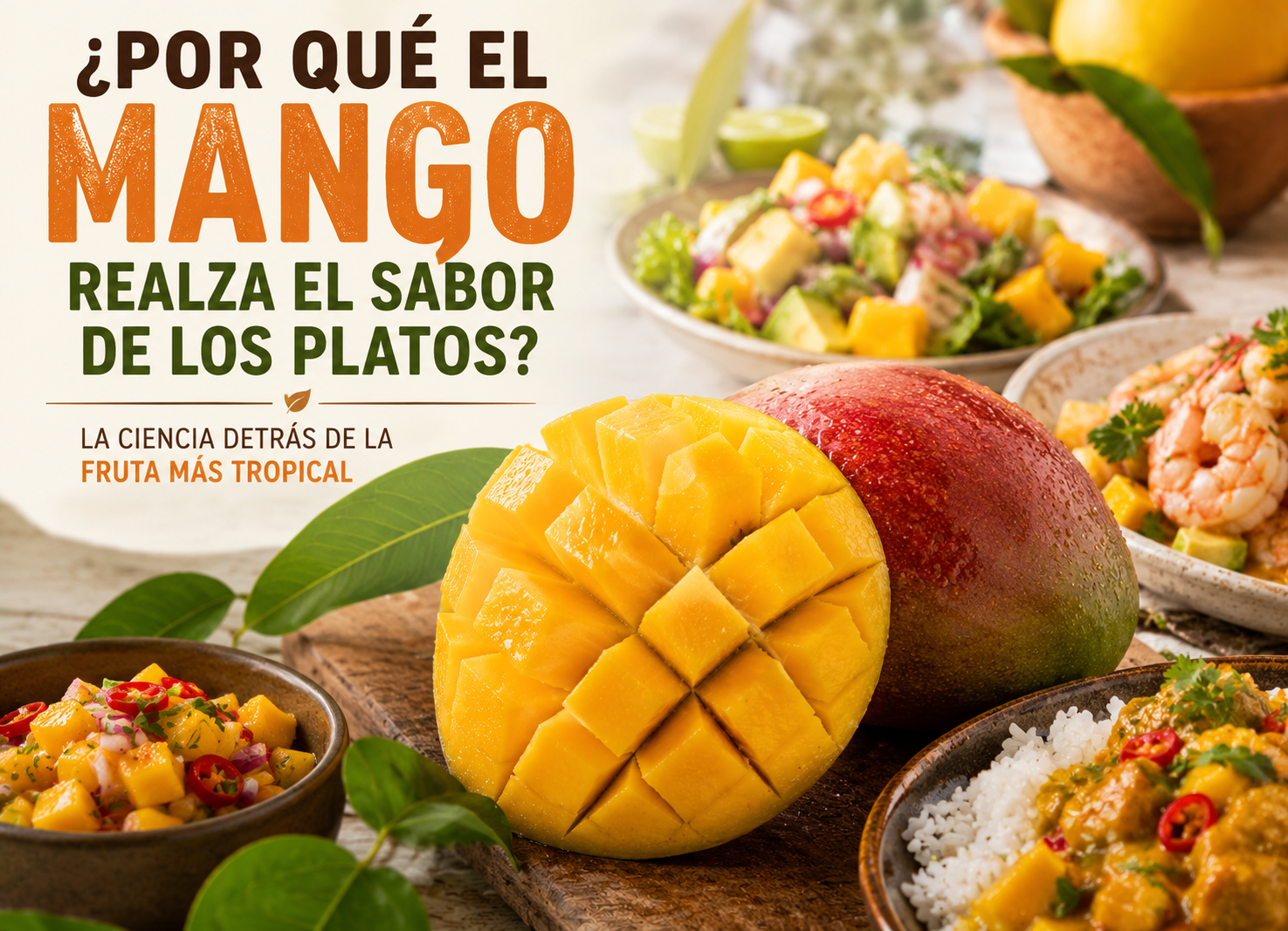 mango realza el sabor